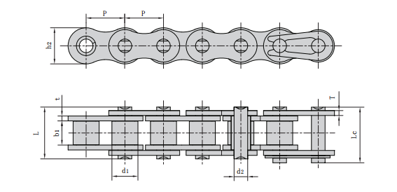 <font color='red'>12BHF5</font>_非標重載鏈條<font color='red'>12BHF5</font>規