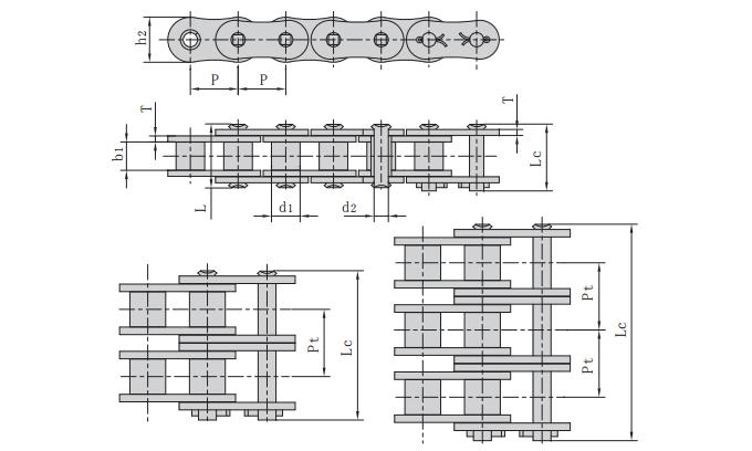 200SP-3_<font color='red'>SP<font color='red'>鏈條</font></font>200SP-3規格參數