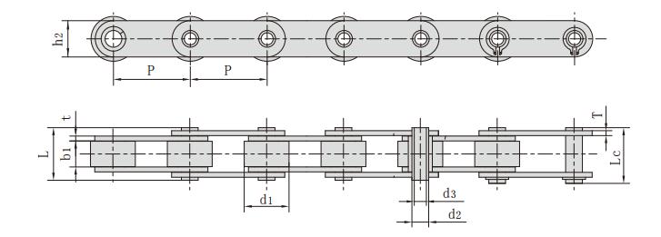 HB76.2F2_空心銷軸<font color='red'>輸送</font>鏈 輸