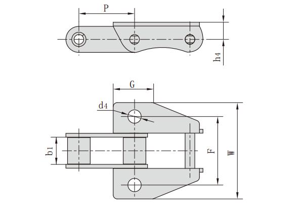 C<font color='red'><font color='red'>A557K39M</font></font>_CA型鋼制農(nóng)機(jī)鏈附